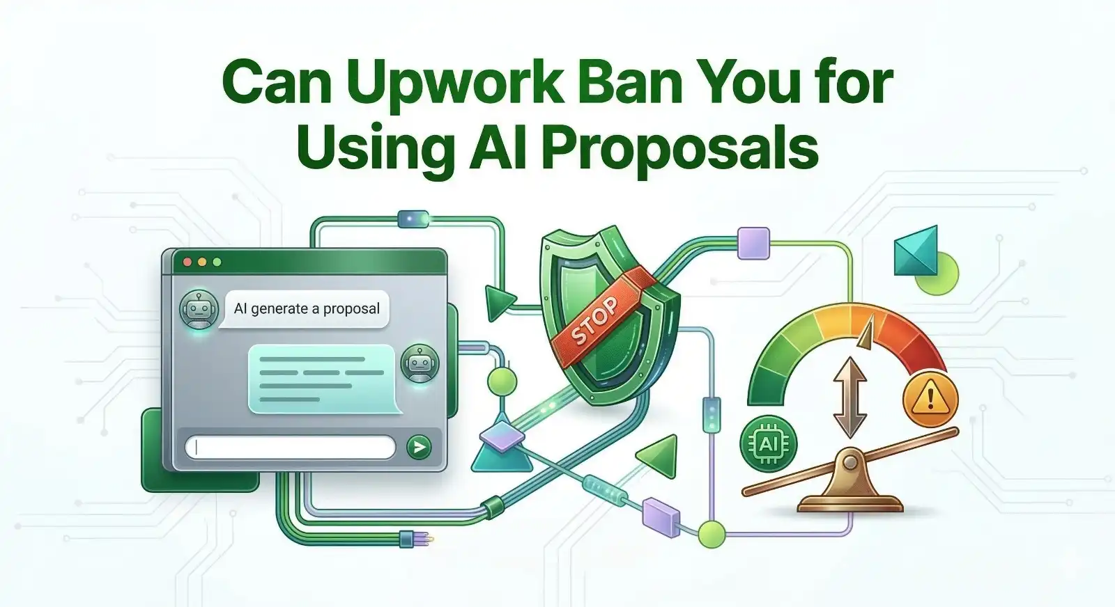 Can Upwork Ban You for Using AI Proposals? (2026 TOS Breakdown)