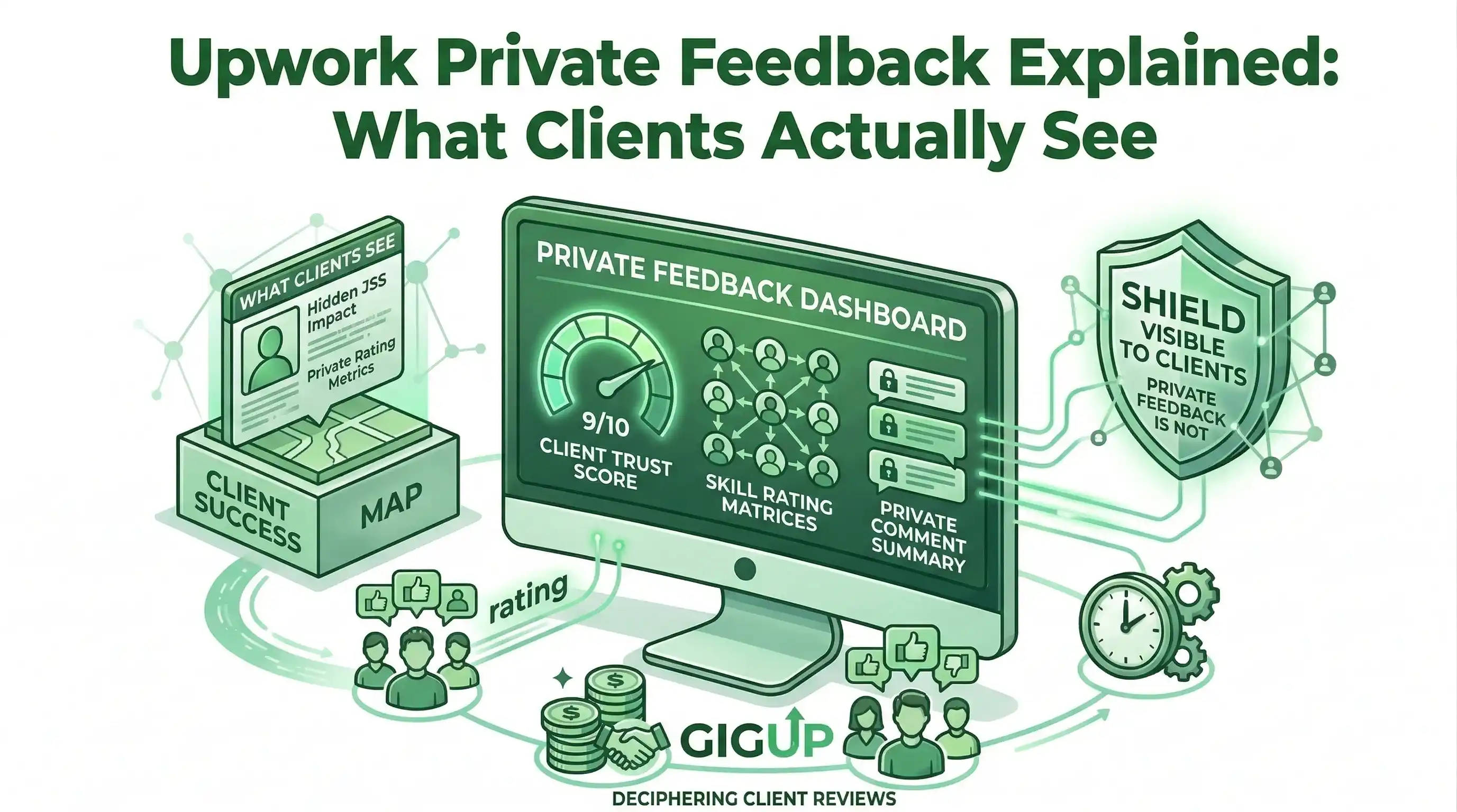 Upwork Private Feedback Explained - What Clients Actually See